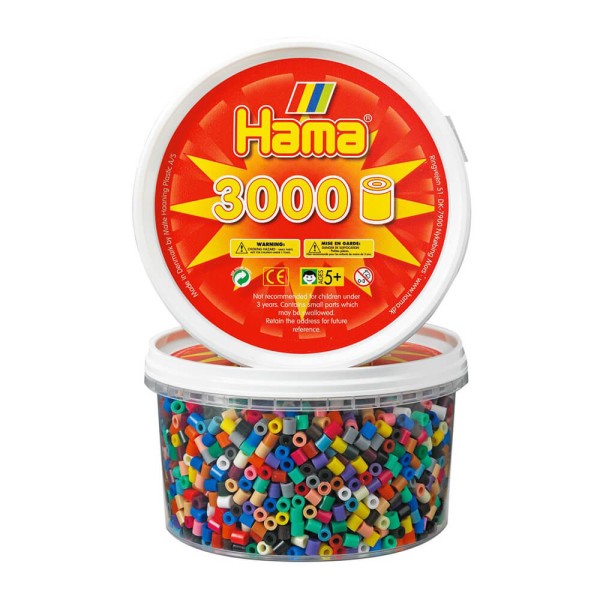 Hama Dose mit 3000 Bügelperlen