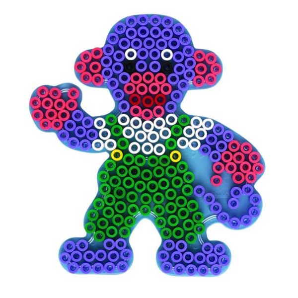 Hama Stiftplatte Affe transparent für Maxi-Bügelperlen